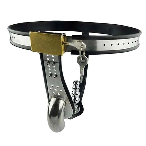 Crushed Nuts Male Chastity Belt - Male Chastity