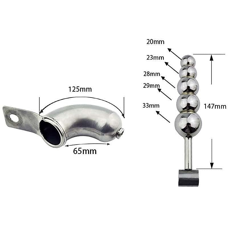 Institutionalized Locking Male Chastity Belt - Male Chastity