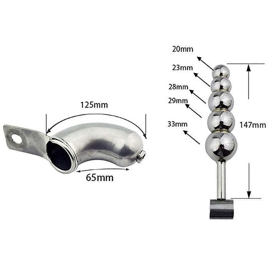 Institutionalized Locking Male Chastity Belt - Male Chastity