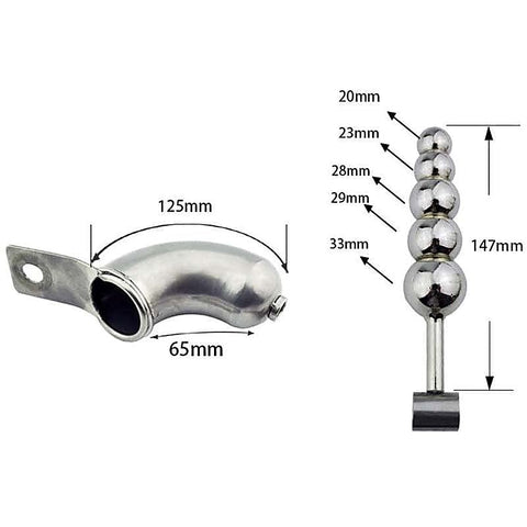 Institutionalized Locking Male Chastity Belt - Male Chastity