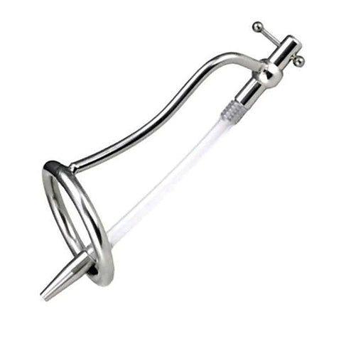 Stainless Steel Chastity Bar by BDStyle - Male Chastity
