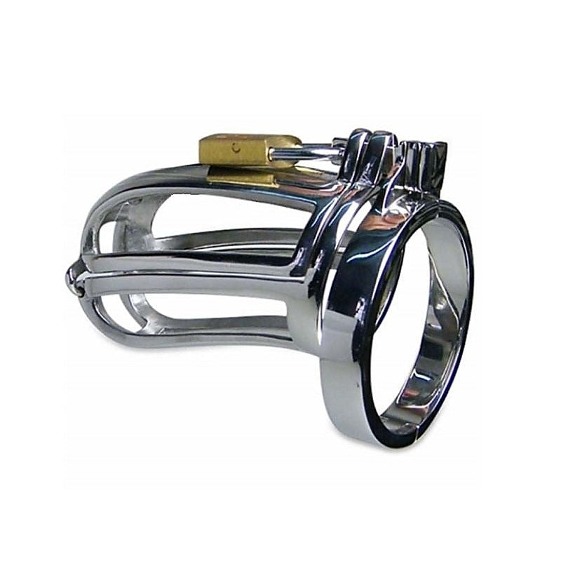 Trap Stainless Steel Male Chastity Device by BDStyle - Male Chastity