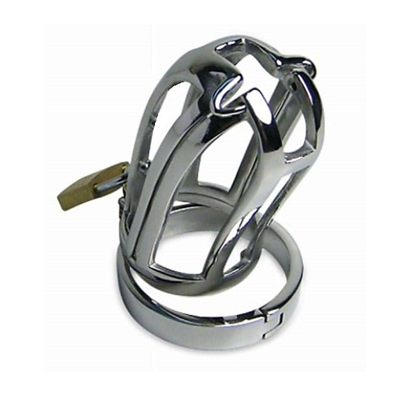 Trap Stainless Steel Male Chastity Device by BDStyle - Male Chastity