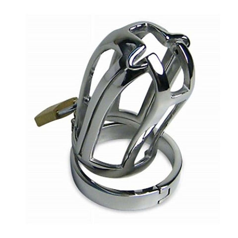 Trap Stainless Steel Male Chastity Device by BDStyle - Male Chastity