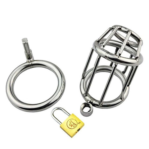 Penal Colony Locking Cock Cage by BDStyle - Male Chastity