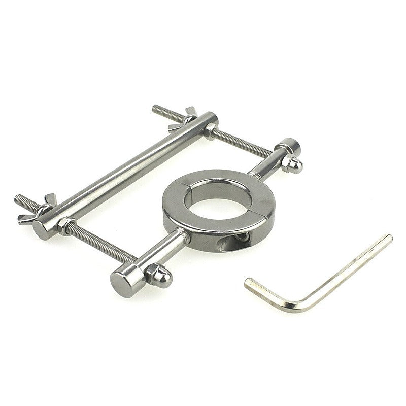 Ball Stretcher & Crusher Metal by BDStyle - Steel Sex Toys