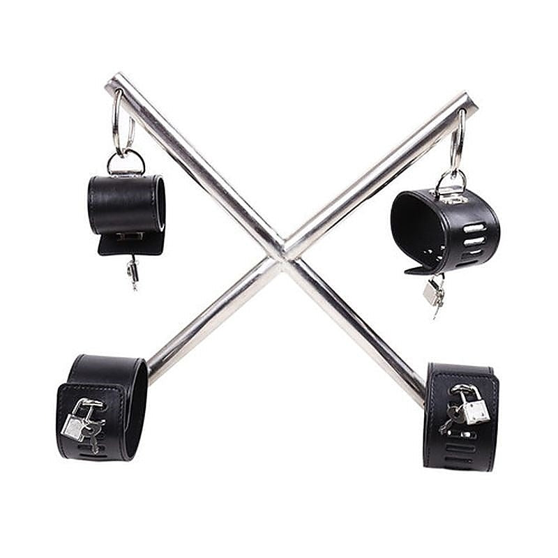 Premium 4 Way Bondage Restraint by BDStyle - Spreaders and Hangers