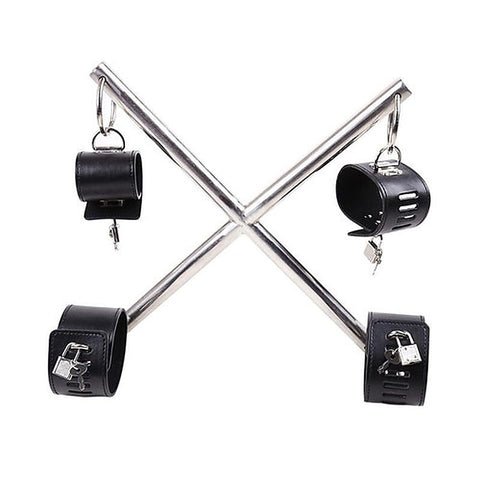 Premium 4 Way Bondage Restraint by BDStyle - Spreaders and Hangers