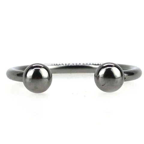 Silver Pressure Point Beaded Glans Ring by BDStyle - Cock Rings