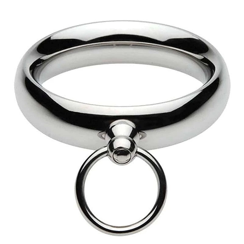 Lead Me Stainless Steel Cock Ring by BDStyle - Cock Rings