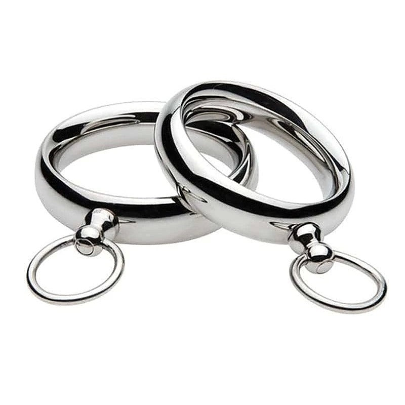 Lead Me Stainless Steel Cock Ring by BDStyle - Cock Rings