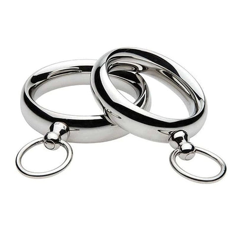 Lead Me Stainless Steel Cock Ring by BDStyle - Cock Rings