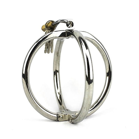 Ellipse Stainless Steel Cross Cuffs - Cuffs and Restraints