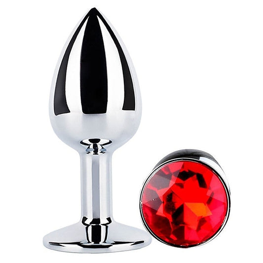 Attractive Metal Butt Plug Small - Steel Sex Toys