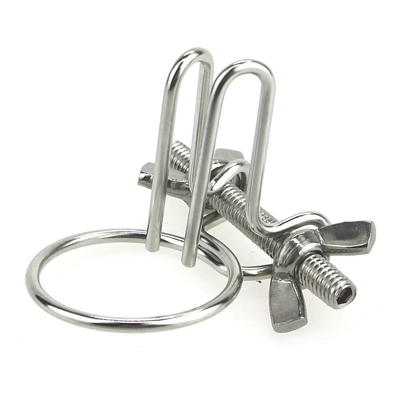 Meat Cleaver Stainless Steel Urethral Stretcher by BDStyle - Penis Plugs
