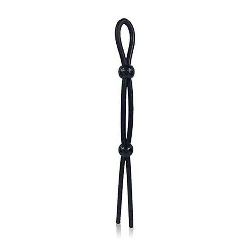 Black Adjustable Penis Ties by BDStyle - Cock Rings