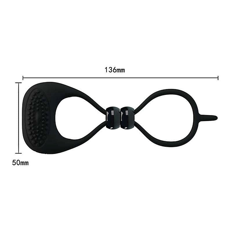 Baile's Pleasure-Enhancing Cock & Ball Ring for Thrilling Sensations - Cock Rings