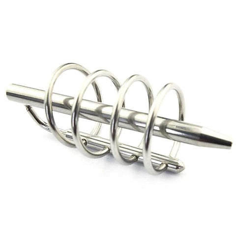 Gates of Hell Cock Cage & Penis Plug by BDStyle - Male Chastity