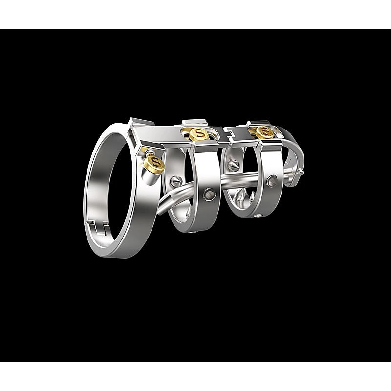 Premium Mechanical Chastity Cage by BDStyle - Male Chastity