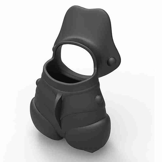 Silicone Scrotum Bondage by BDStyle - Male Chastity