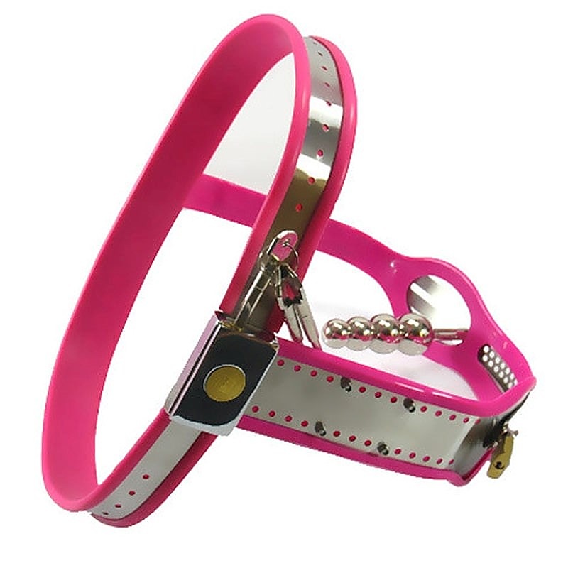 Female Chastity Belt With Plug - Male Chastity