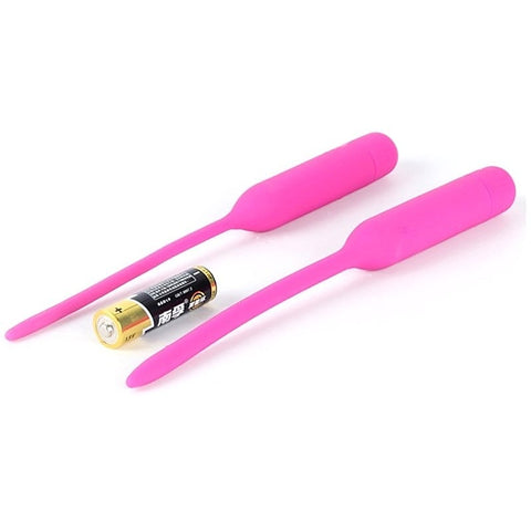 Vibrating Silicone Urethral Sound Small by BDStyle - Penis Plugs