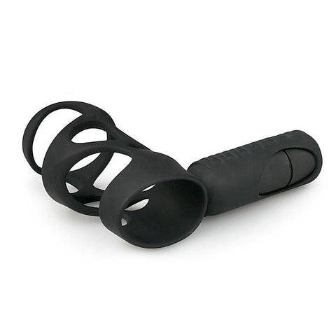 Mech Warrior Vibrating Cock Ring by BDStyle - Cock Rings