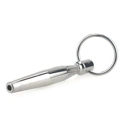The Tunnel Penis Plug with Pull Ring - Penis Plugs