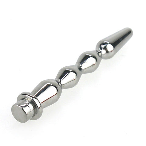 Solid Urethral Sound Penis Pin with Disc - Penis Plugs