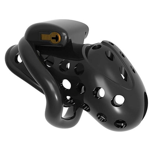 Breathable Comfort and Control - BDStyle Kidding Zone Air 1 Chastity Cage - Male Chastity