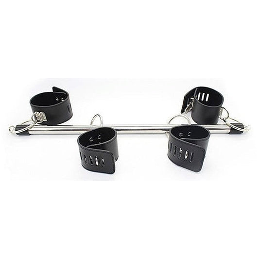 Locking Wrist and Ankle Spreader Bar with Cuffs