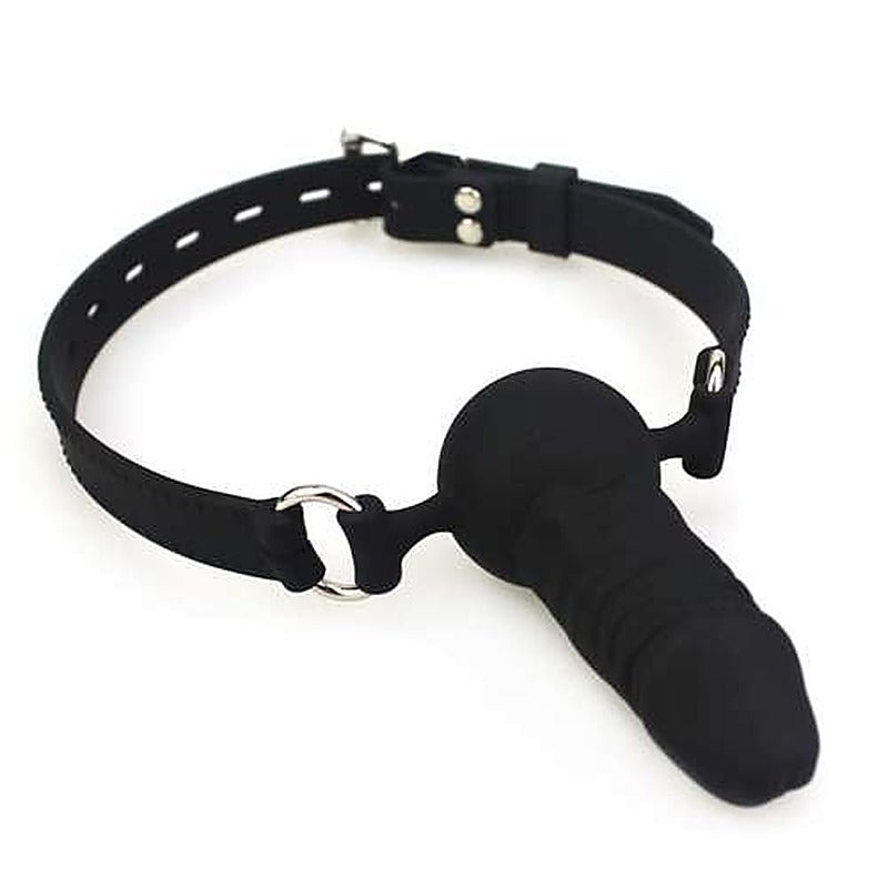 Premium Silicone Strap Fantasy Gag by BDStyle - Bondage Gags and Bits