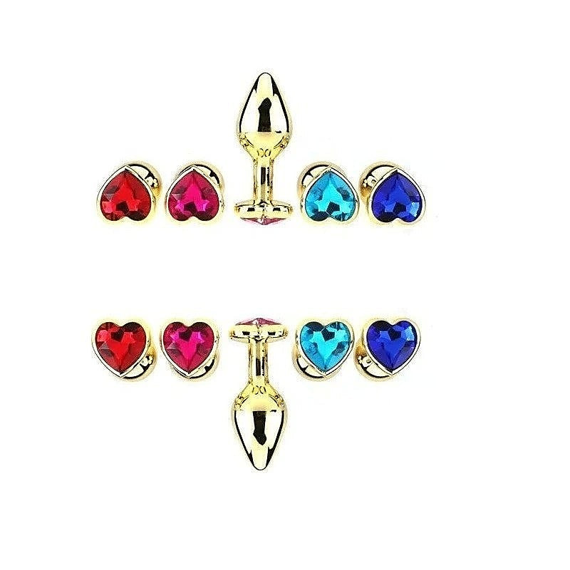 Adorable heart shape for discreet pleasure and excitement - Butt Plugs