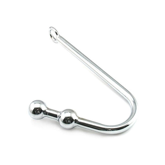 Double Ball Steel Anal Hook - Spreaders and Hangers
