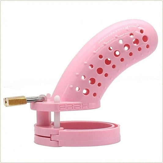 BDStyle Perforated Silicone Male Chastity Device - Male Chastity
