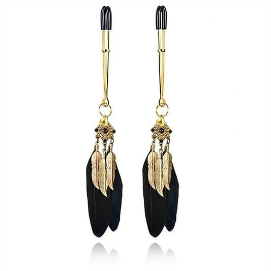 Feather Nipple Clamp - Breast and Nipple Toys
