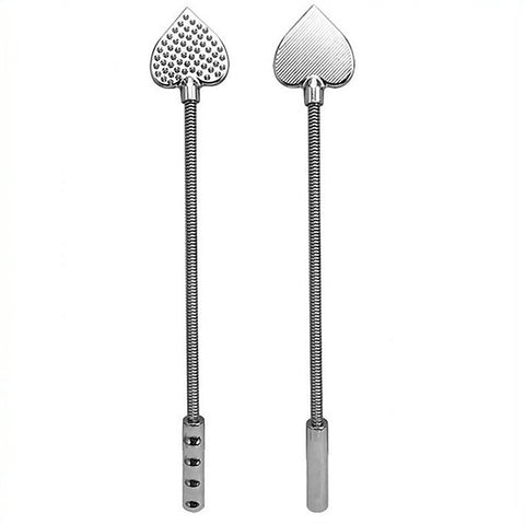 Heart Shaped Steel Crop - Whips And Crops