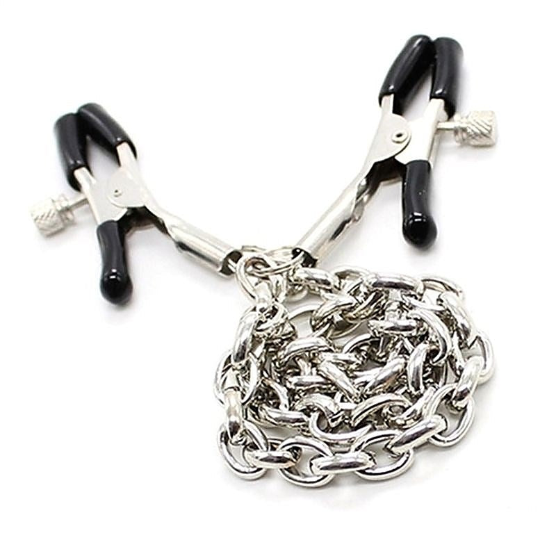 Bondage Adjustable Nipple Clamps by BDStyle - Breast and Nipple Toys