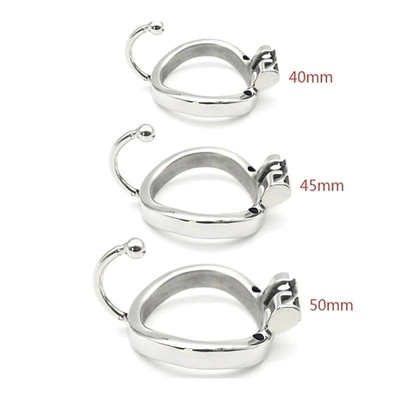 Ball Hook Locking Chastity Cage by BDStyle - Male Chastity