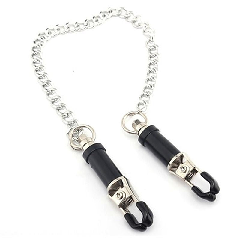 Premium Adjustable Nipple Clamps by BDStyle - Realistic Dildos