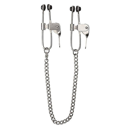 Nipple Press Clover Clamps With Chain
