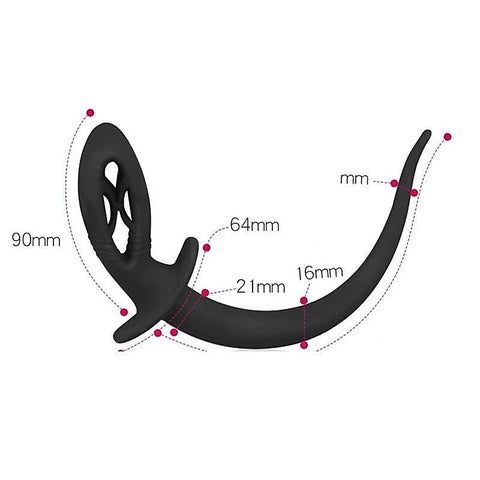 Shrink Anal Sphincter Dog Tail by BDStyle - Prostate Toys