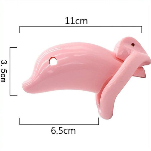 Premium Dolphin Male Chastity Device by BDStyle - Male Chastity