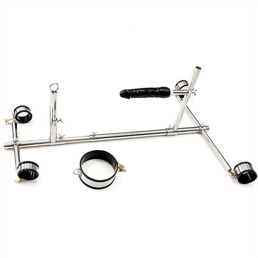 Prison Stockade With Rapture Cuffs And Collar - Sex Furniture