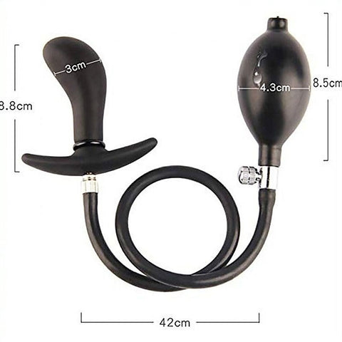 Premium Inflatable Prostate Plug by BDStyle - Inflatable Dildos and Vibrators