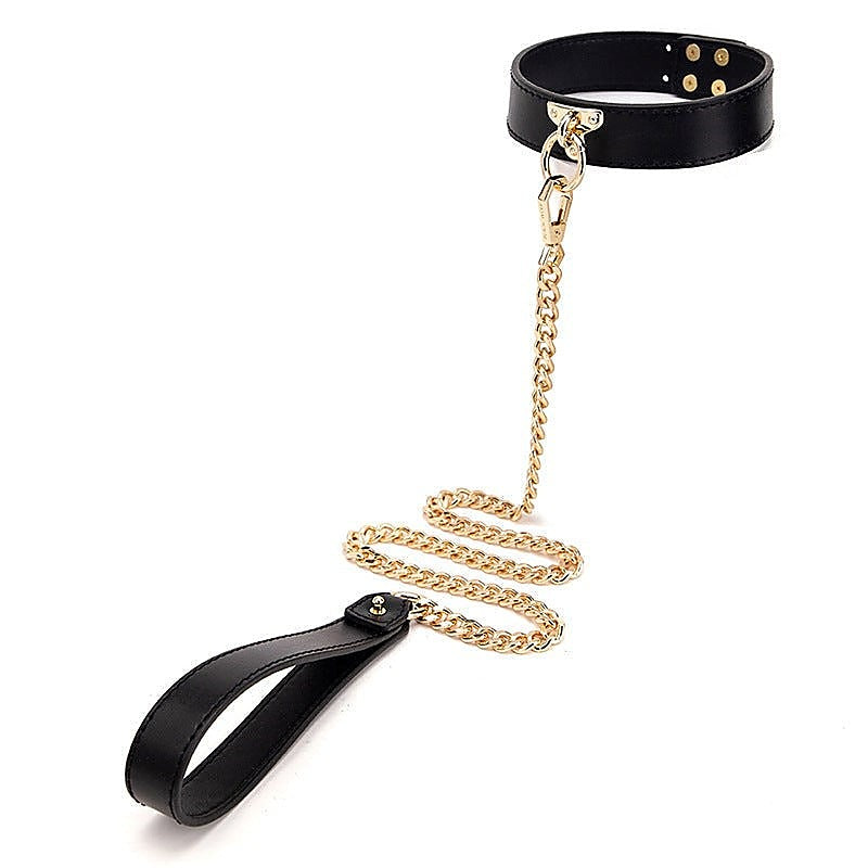 Golden Heart Punk Collar - Bondage Kits