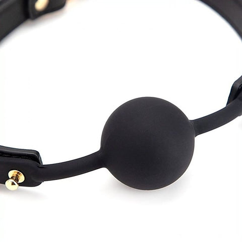 Premium Silicone Ball Bondage Gag by BDStyle - Bondage Gags and Bits