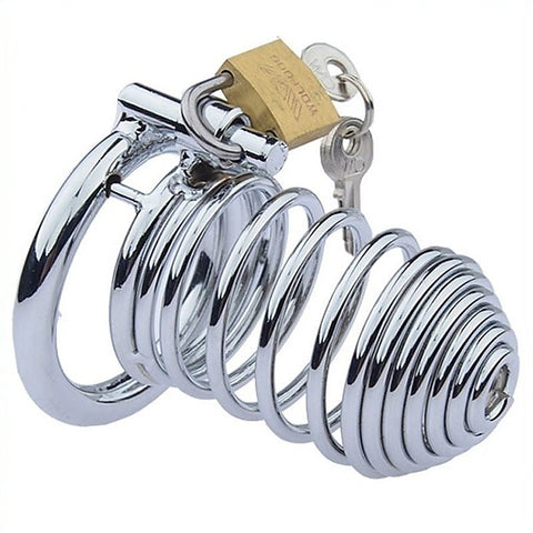 Professional Spring Cock Cage by BDStyle - Male Chastity
