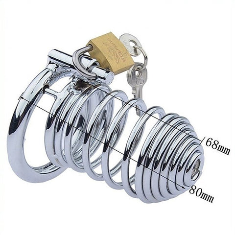 Professional Spring Cock Cage by BDStyle - Male Chastity