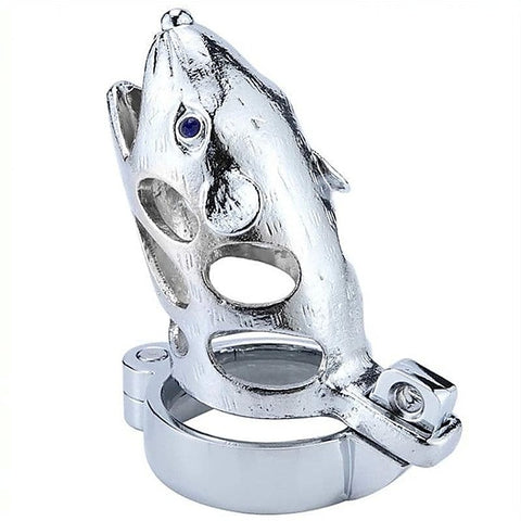 Premium Chinese Zodiac Rat Cock Cage by BDStyle - Male Chastity